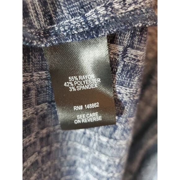 Torrid Heather Blue Cutout Neck Ribbed Dress, Size 2X - Picture 6 of 6